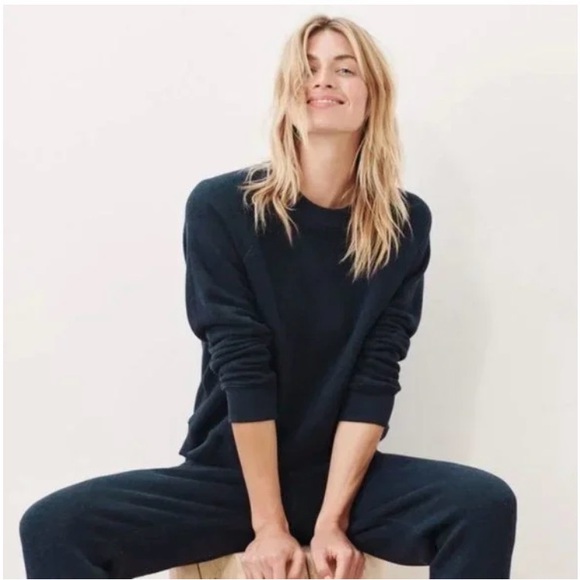 Jenni Kayne Saturday Gray Sweatshirt Sweater - Picture 4 of 7